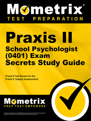 cover image of Praxis II School Psychologist (0401) Exam Secrets Study Guide